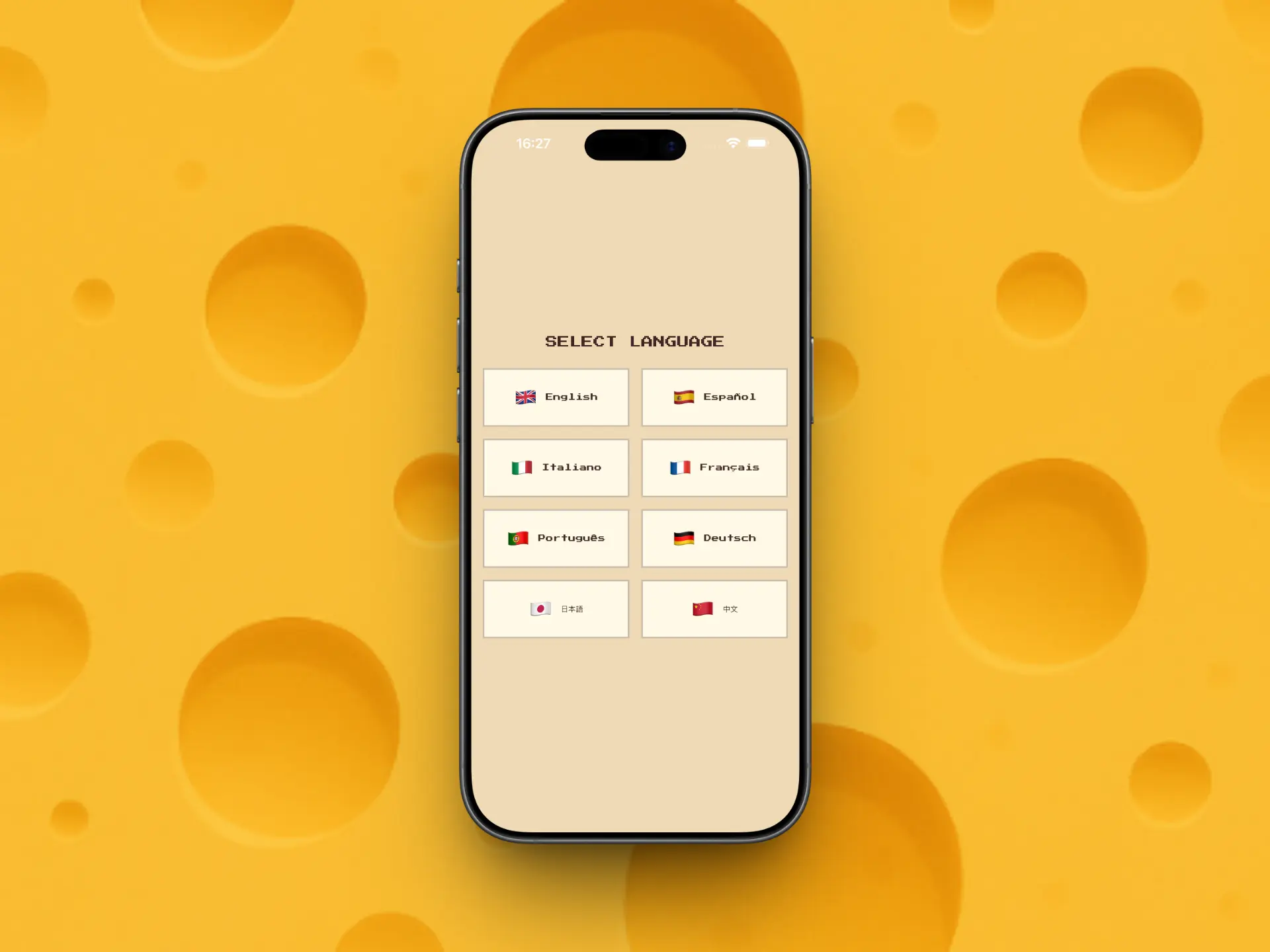 Idiomas Disponibles